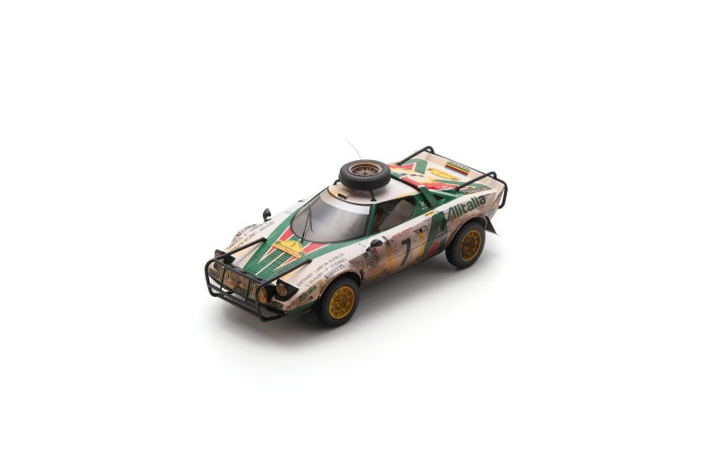 Lancia Stratos HF No.7 3rd Safari Rally 1977 - Spark 1:18 Rally