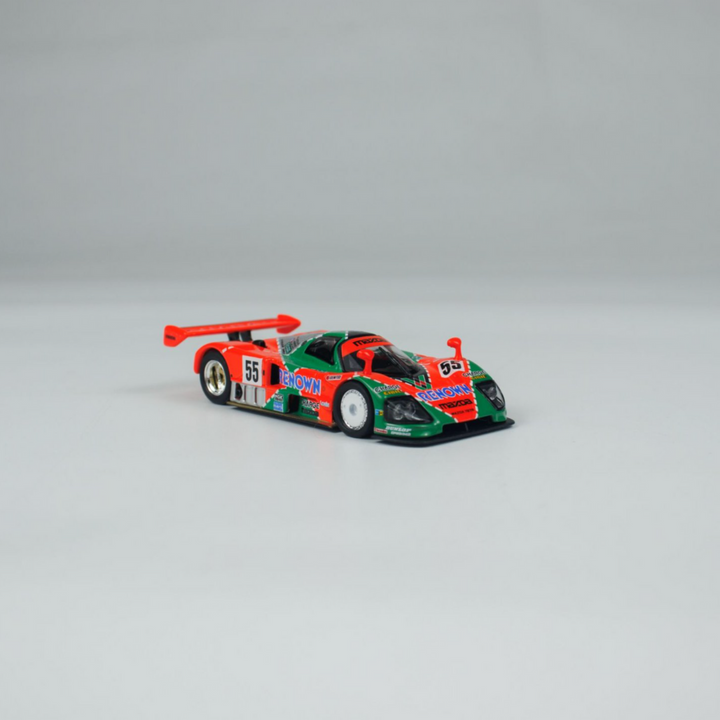 Kyosho 1:64 Mazda 787B (NO.55) Diecast Car Model With Book (Simplified Chinese)
