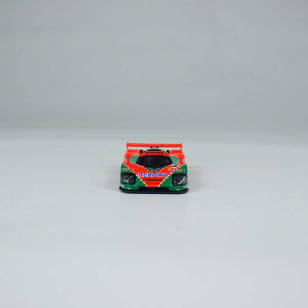 Kyosho 1:64 Mazda 787B (NO.55) Diecast Car Model With Book (Simplified Chinese)