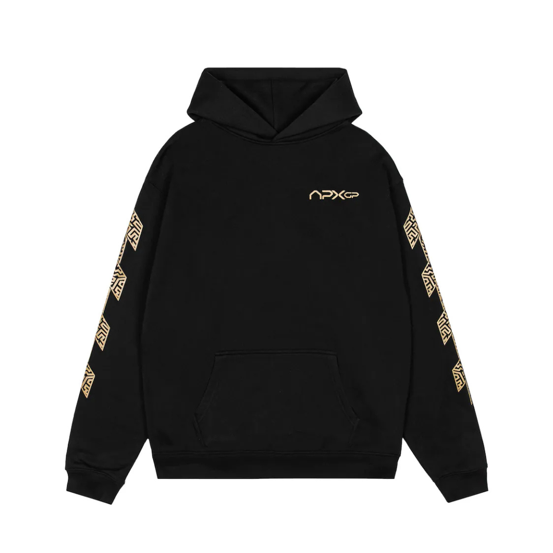Formula 1 Movie APXGP Photo Collage Hoodie - Black – Driven By Formula 1 Movie APXGP Photo Collage Hoodie - Black – Driven By