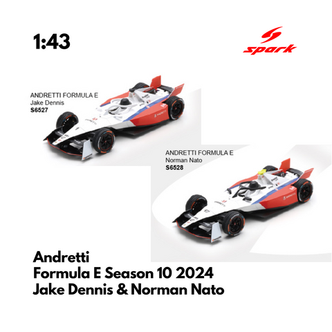 ANDRETTI - Formula E Model Car 2024 - 1:43 Spark Model
