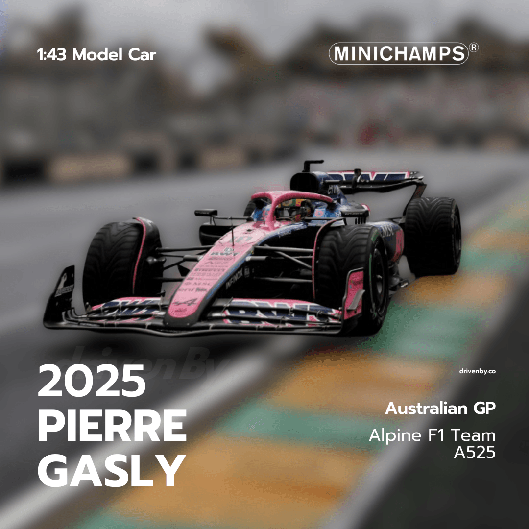 Pierre Gasly – Australian GP 2025 Alpine F1 Team A525 – Minichamps 1:43 Model Car