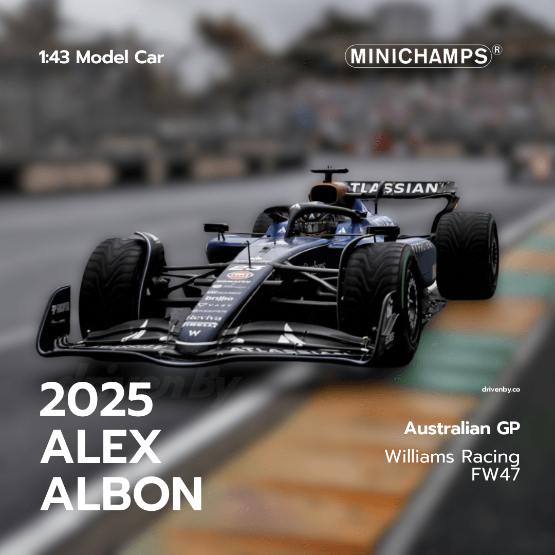 Alex Albon – Australian GP 2025 Williams Racing FW47 – Minichamps 1:43 Model Car