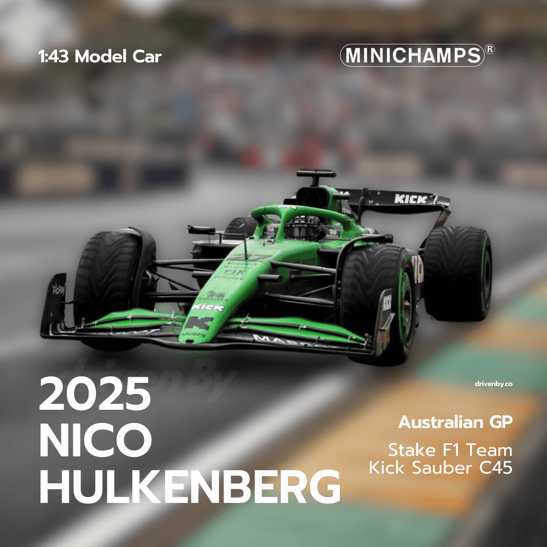Nico Hulkenberg – Australian GP 2025 Stake F1 Team Kick Sauber C45 – Minichamps 1:43 Model Car