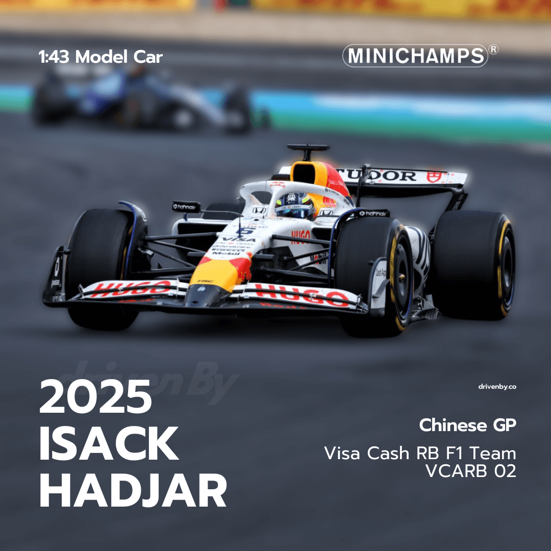 Isack Hadjar – Chinese GP 2025 Visa Cash RB F1 Team VCARB 02 –  Minichamps 1:43 Model Car