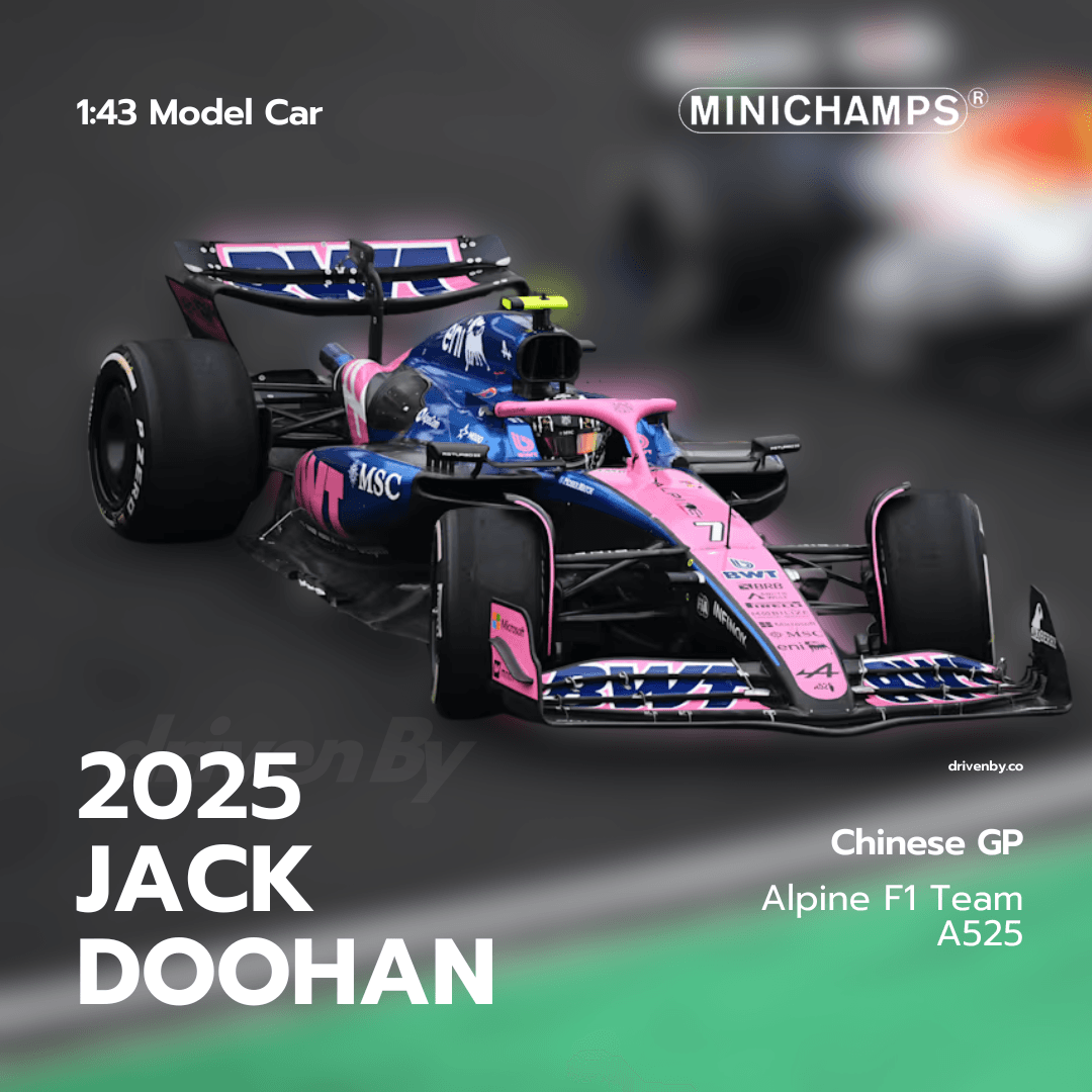 Jack Doohan – Chinese GP 2025 Alpine F1 Team A525 – Minichamps 1:43 Model Car