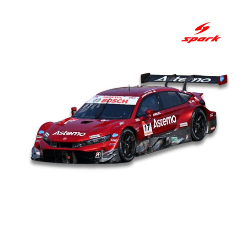 Astemo CIVIC TYPE R-GT Astemo REAL RACING No.17 GT500 SUPER GT 2025 - Spark Model Car