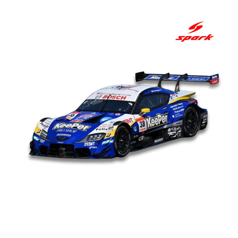 KeePer CERUMO GR Supra TGR TEAM KeePer CERUMO No.38 GT500 SUPER GT 2025 - Spark Model Car