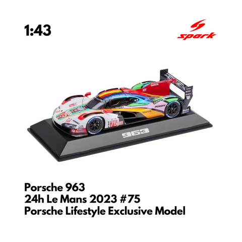 Porsche Penske Motorsport 963 - Le Mans 24H 2023 Car - Porsche Lifestyle Exclusive Edition Spark Model Car