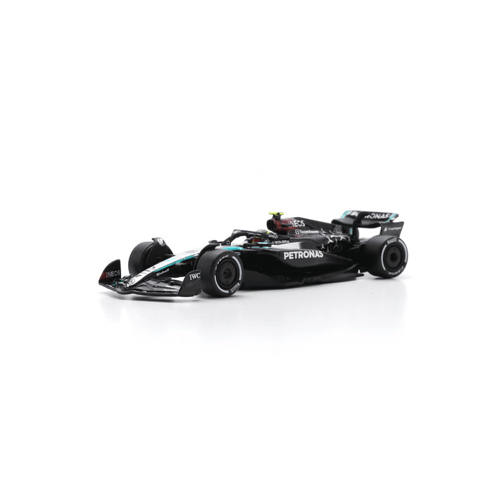 Mercedes AMG W15 - Lewis Hamilton & George Russell - 2024 Bahrain GP Model Car Scale 1:64 Sparky