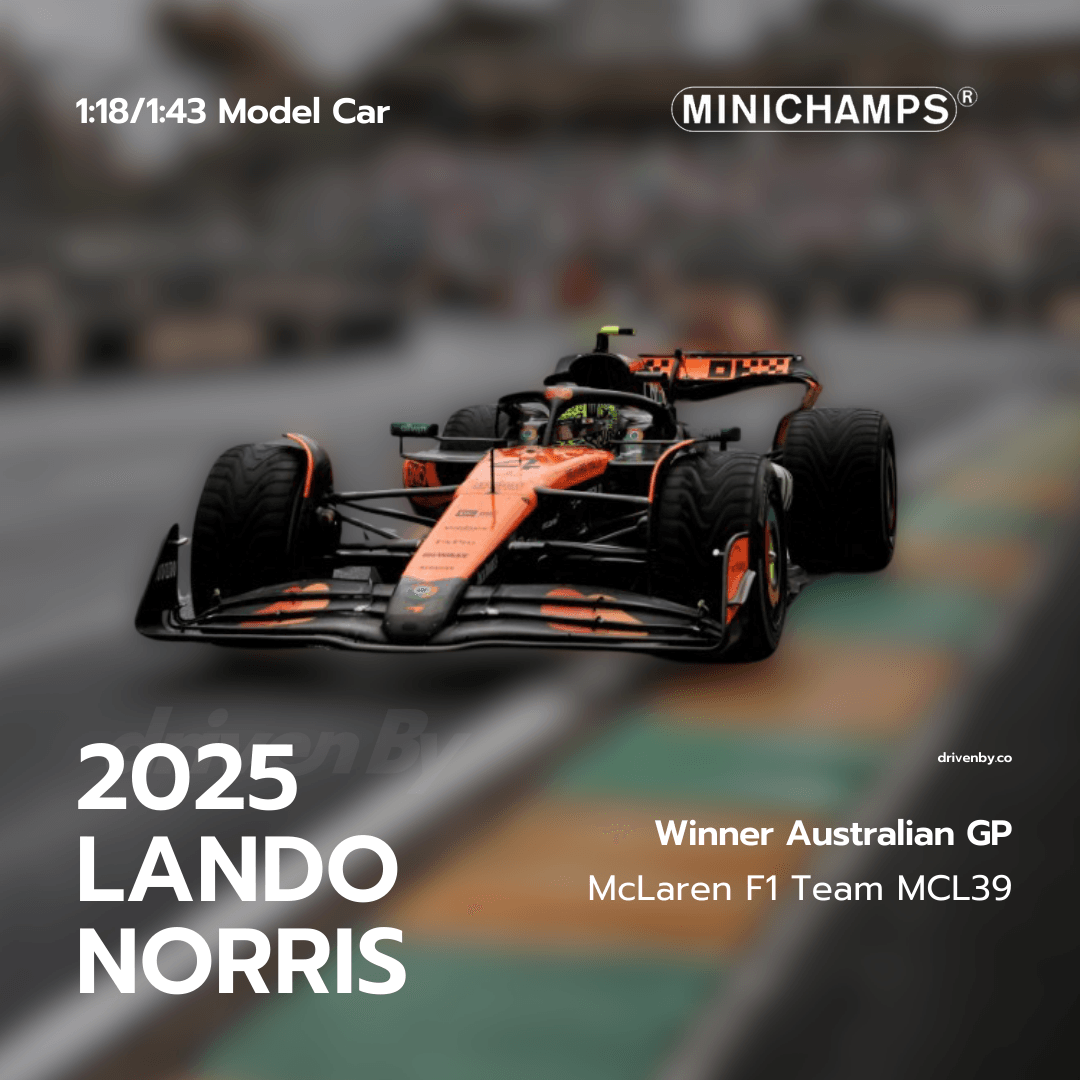 Lando Norris – Winner Australian GP 2025 McLaren F1 Team MCL39 –  Minichamps 1:43 Model Car