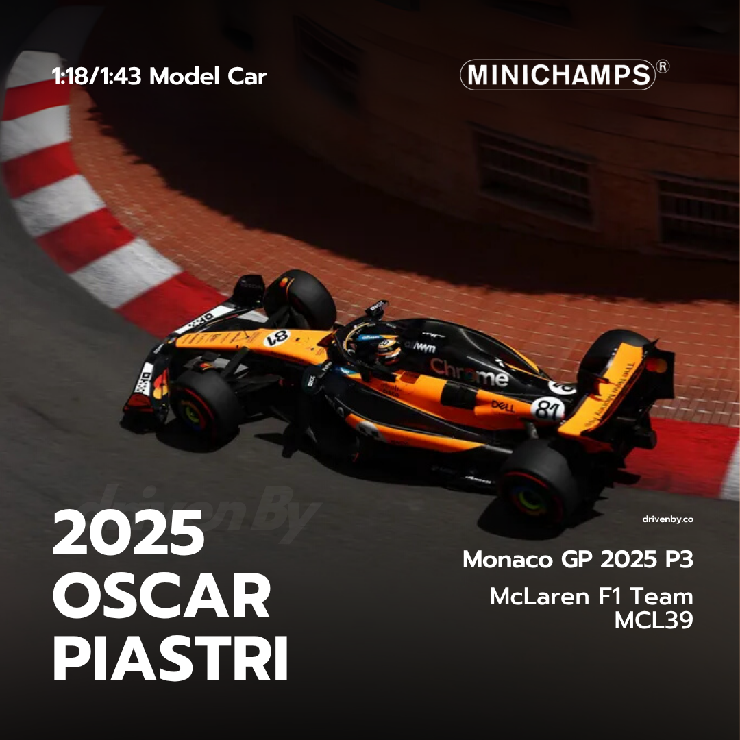 Oscar Piastri – Monaco GP 2025 McLaren F1 Team MCL39 –  Minichamps Model Car