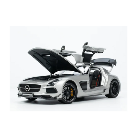Mercedes-Benz AMG SLS Black Series Silver Color - CLDC Exclusive - 1/18 Minichamps Model Car