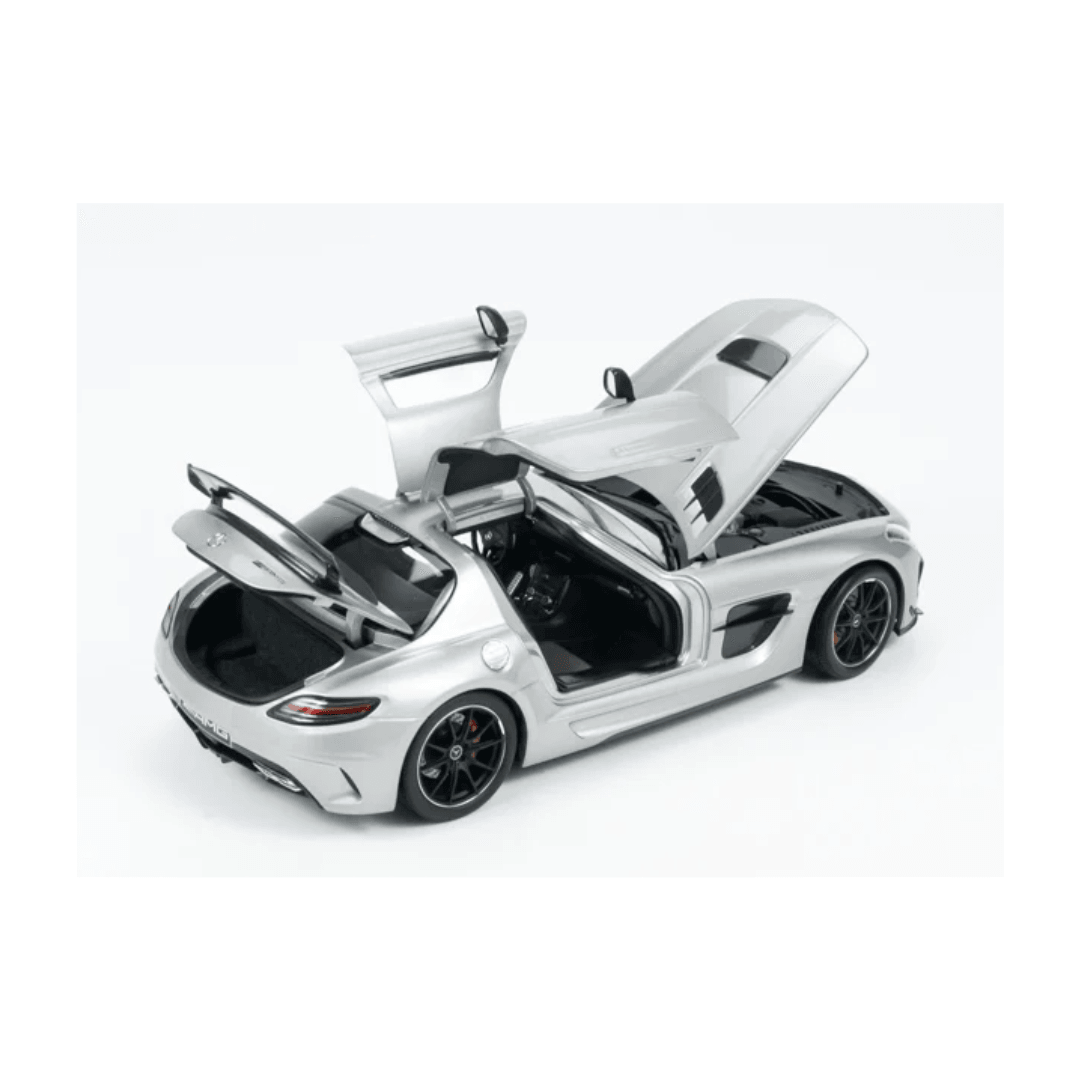 Mercedes-Benz AMG SLS Black Series Silver Color - CLDC Exclusive - 1/18 Minichamps Model Car