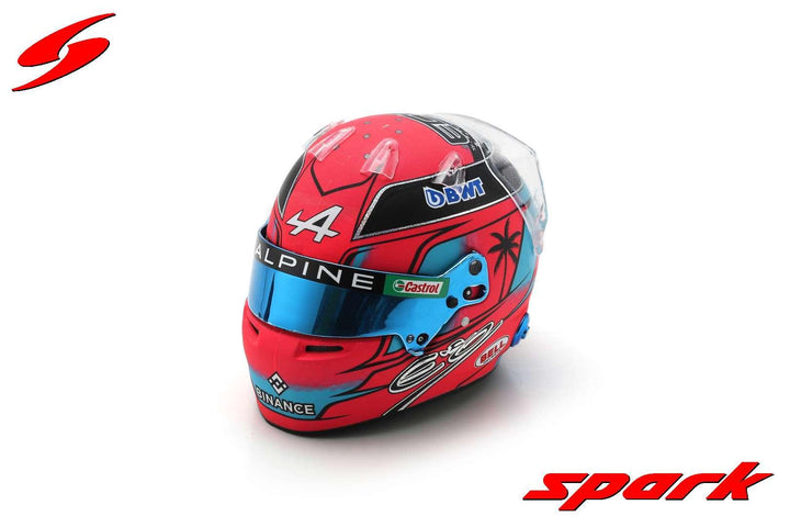 Alpine F1 1/5 Proportion Mini Helmet Esteban Ocon Miami GP 2023
