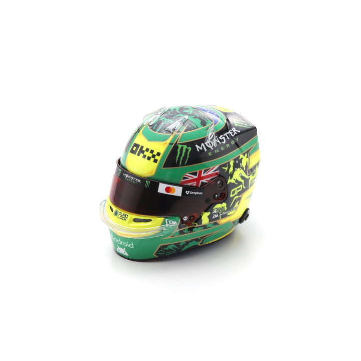 Oscar Piastri Helmet Australian GP 2025 - McLaren Formula 1 Team - Spark 1:5 Helmet Model