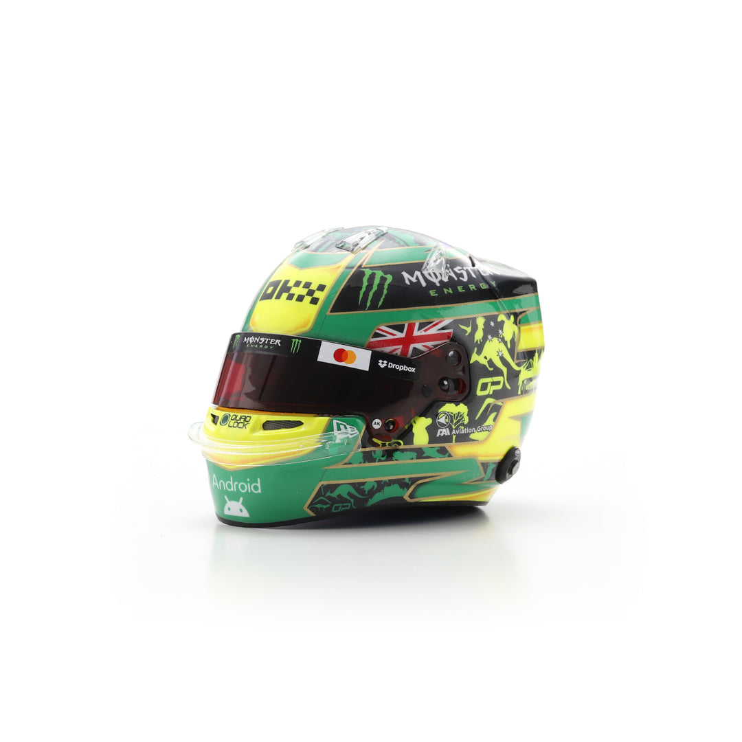 Oscar Piastri Helmet Australian GP 2025 - McLaren Formula 1 Team - Spark 1:5 Helmet Model