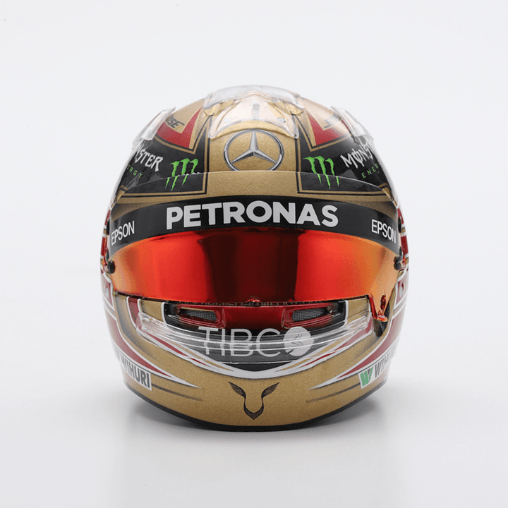 Lewis Hamilton Helmet Abu Dhabi 2017 Helmet Special Edition - 1/5 Proportion Spark Mini Helmet