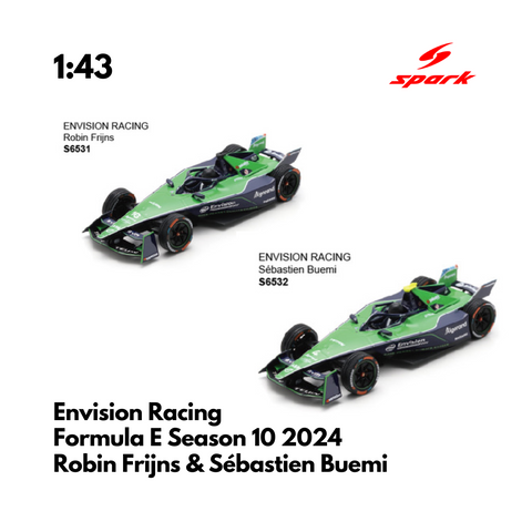 ENVISIOIN RACING - Formula E Model Car 2024 - 1:43 Spark Model