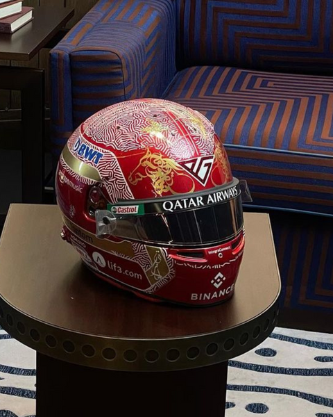 BWT Alpine F1 Team - Pierre Gasly - Qatar GP 2023 1/5 Proportion Mini Helmet