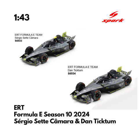 ERT Team - Formula E Model Car 2024 - 1:43 Spark Model