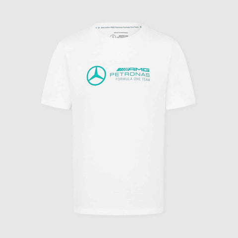 Mercedes-AMG Petronas – 2024 Large Logo T-Shirt (White)