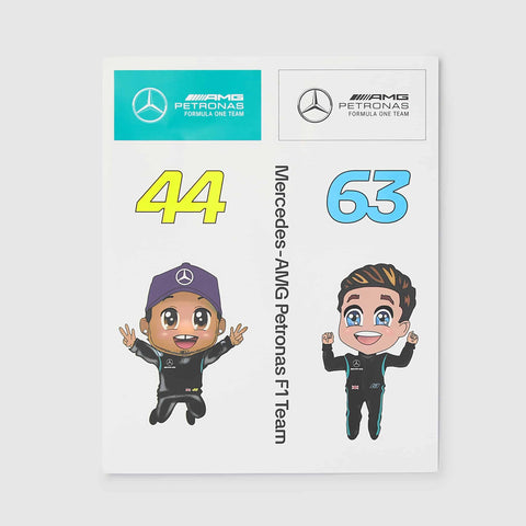 Mercedes-AMG Petronas – 2024 Stickers Pack
