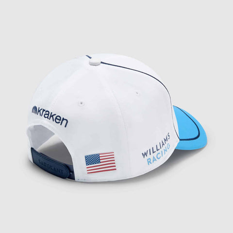 Williams Racing – 2024 Logan Sargeant Driver Cap (White)