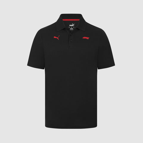 F1 Tech Collection – 2024 PUMA ESS F1® Logo Polo - Black