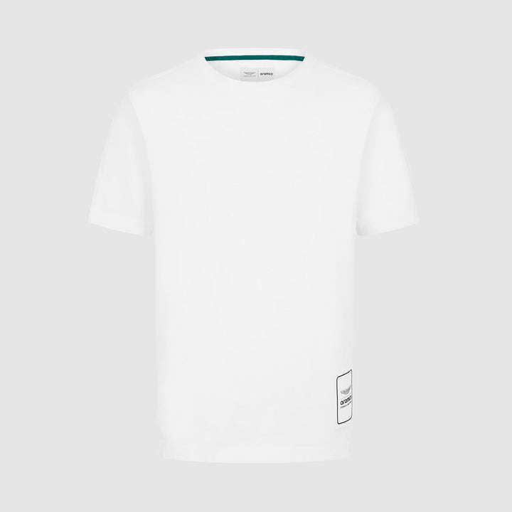 Aston Martin F1 Team  2024 Logo T-Shirt (White)