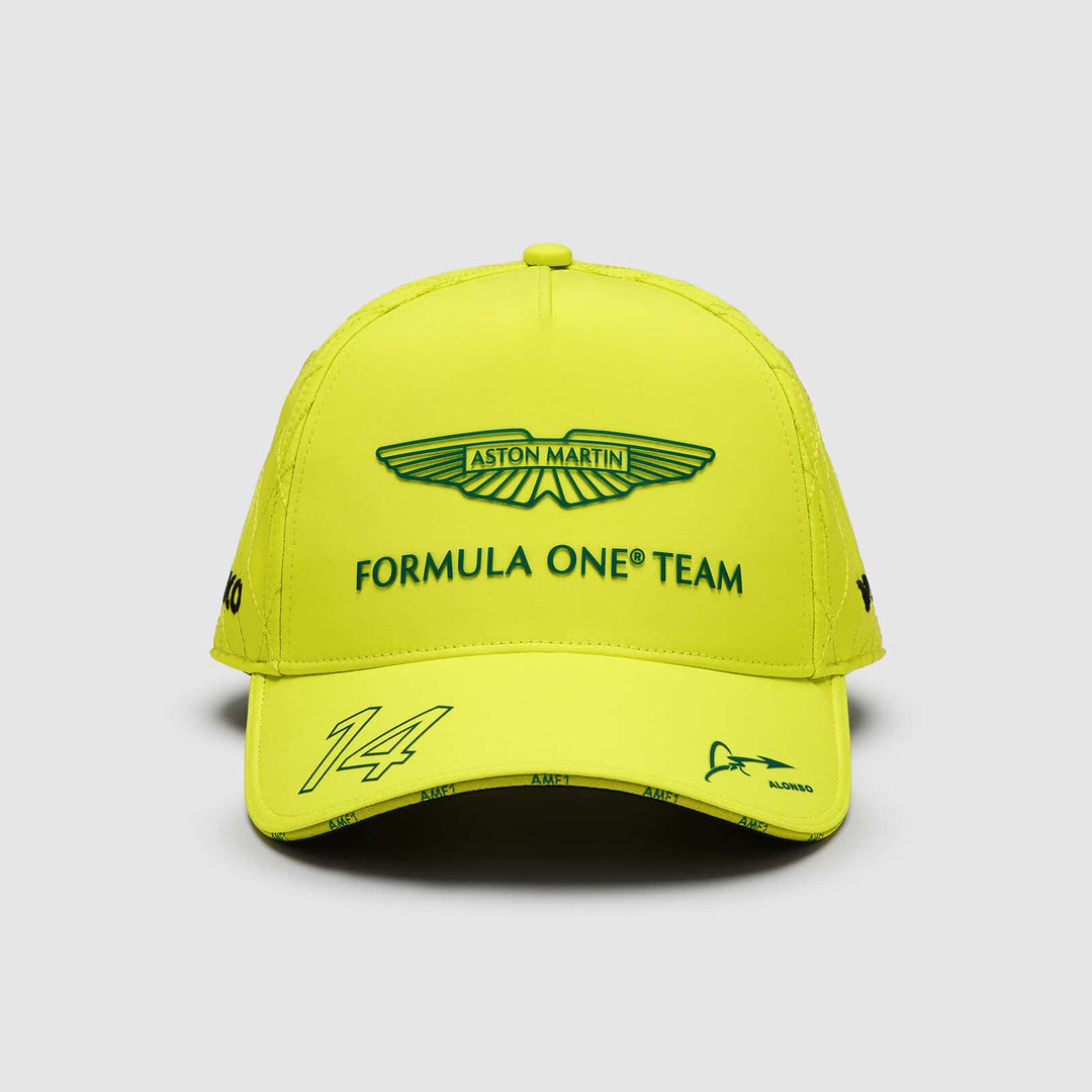 Aston Martin F1 Team – 2024 Fernando Alonso Driver Cap (Lime)