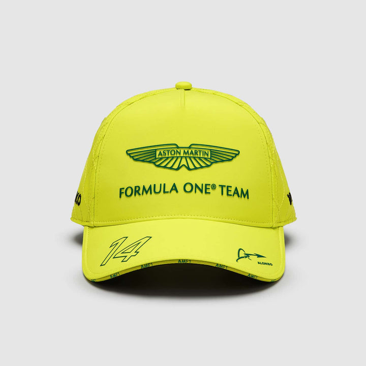 Aston Martin F1 Team – 2024 Fernando Alonso Driver Cap (Lime)