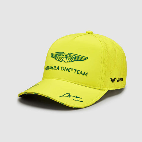 Aston Martin F1 Team – 2024 Fernando Alonso Driver Cap (Lime)