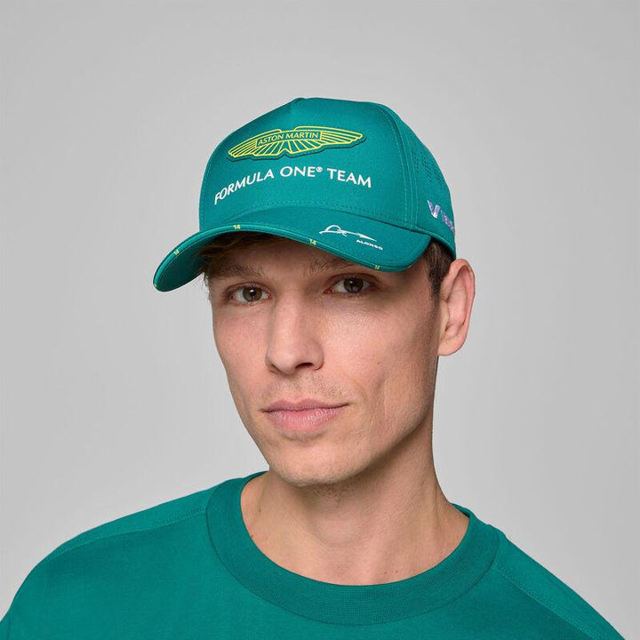 Aston Martin F1 Team 2025 Fernando Alonso Driver Cap Green