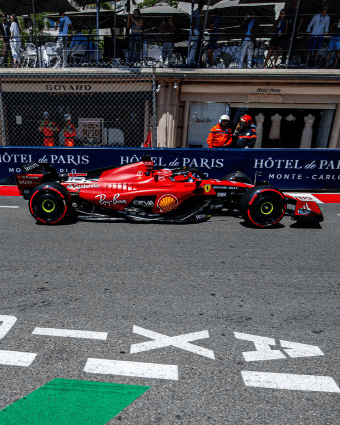 Scuderia Ferrari SF-23 Charles Leclerc Monaco GP 2023 F1 Looksmart Model Car