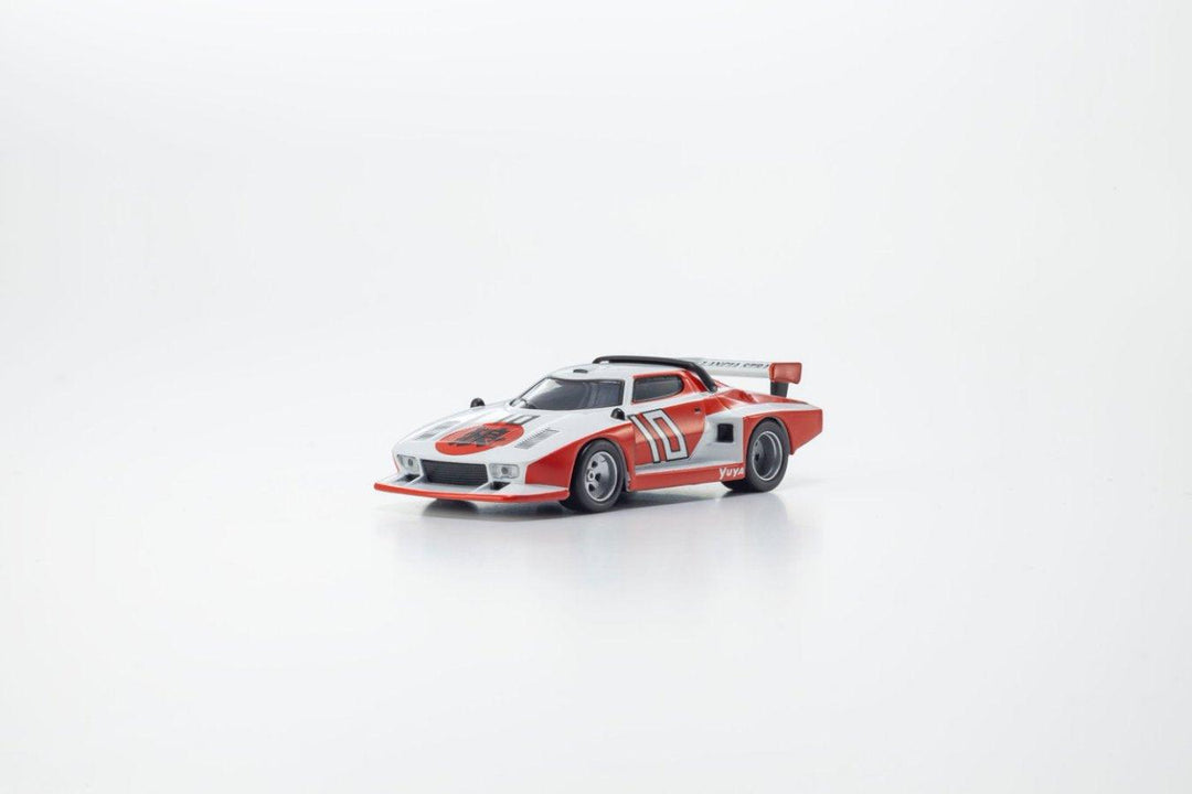 Scale 1/64 - Circuit Wolf LANCIA STRATOS GR.5 (White & Red) - Kyosho Model Car
