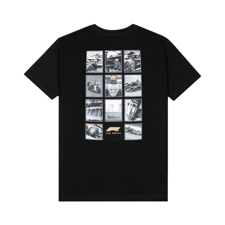 Formula 1 Movie APXGP Photo Collage T-Shirt - Black