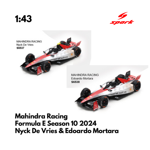MAHINDRA RACING - Formula E Model Car 2024 - 1:43 Spark Model