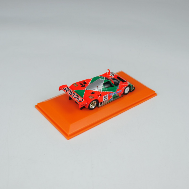 Kyosho 1:64 Mazda 787B (NO.55) Diecast Car Model With Book (Simplified Chinese)