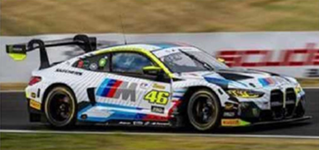 BMW M4 GT3 No.46 Team WRT 2nd Bathurst 12H 2025 - Spark Model Car