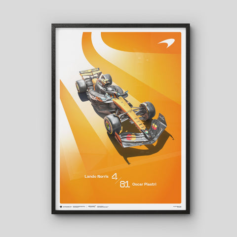 McLaren Formula 1 Team | MCL39 2025 | Official Automobilist Poster