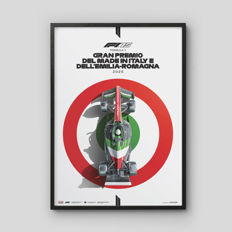 FORMULA 1 GRAN PREMIO DELL'EMILIA ROMAGNA 2025 | Official Automobilist Event Poster