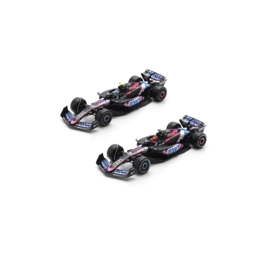 Alpine A524 - Pierre Gasly & Esteban Ocon - 2024 F1 Season Model Car Scale 1:64 Sparky