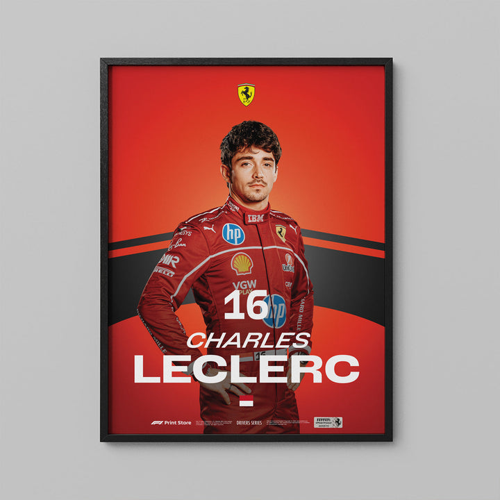Charles Leclerc | Scuderia Ferrari HP | Driver Series Automobilist Poster