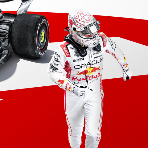 Max Verstappen | 2025 Oracle Red Bull Racing | Japanese GP Special Livery | Automobilist Poster