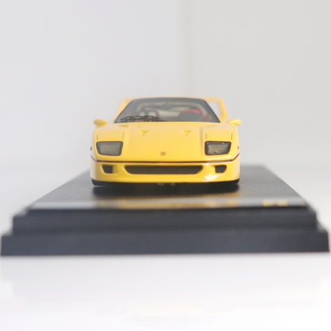 Ferrari - F40 Street 1987 Yellow - BBR 1:43 Model Car