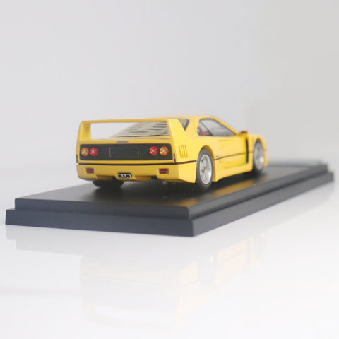 Ferrari - F40 Street 1987 Yellow - BBR 1:43 Model Car