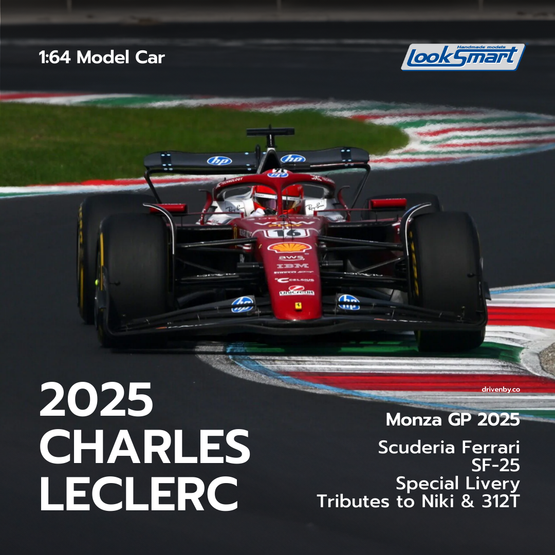 Ferrari SF-25 Monza GP 2025 - Charles Leclerc - Looksmart 1:64 Model Car
