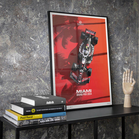 MoneyGram Haas F1 Team - Miami Grand Prix – 2024 Poster
