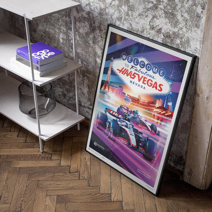 MoneyGram Haas F1 Team - Las Vegas Grand Prix - 2023 Automobilist Poster
